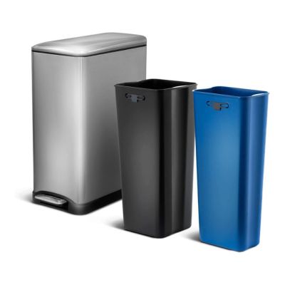 Home Zone Living 13 Gallon Kitchen Trash Can