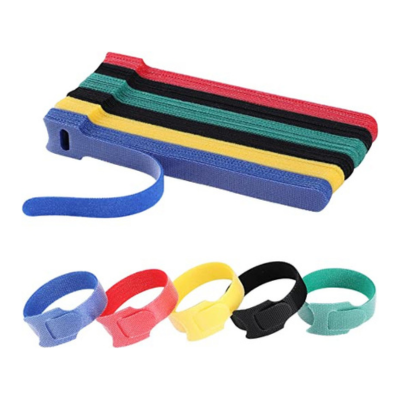 120PCS Cable Ties Reusable Cable Management Cord Organizer 6